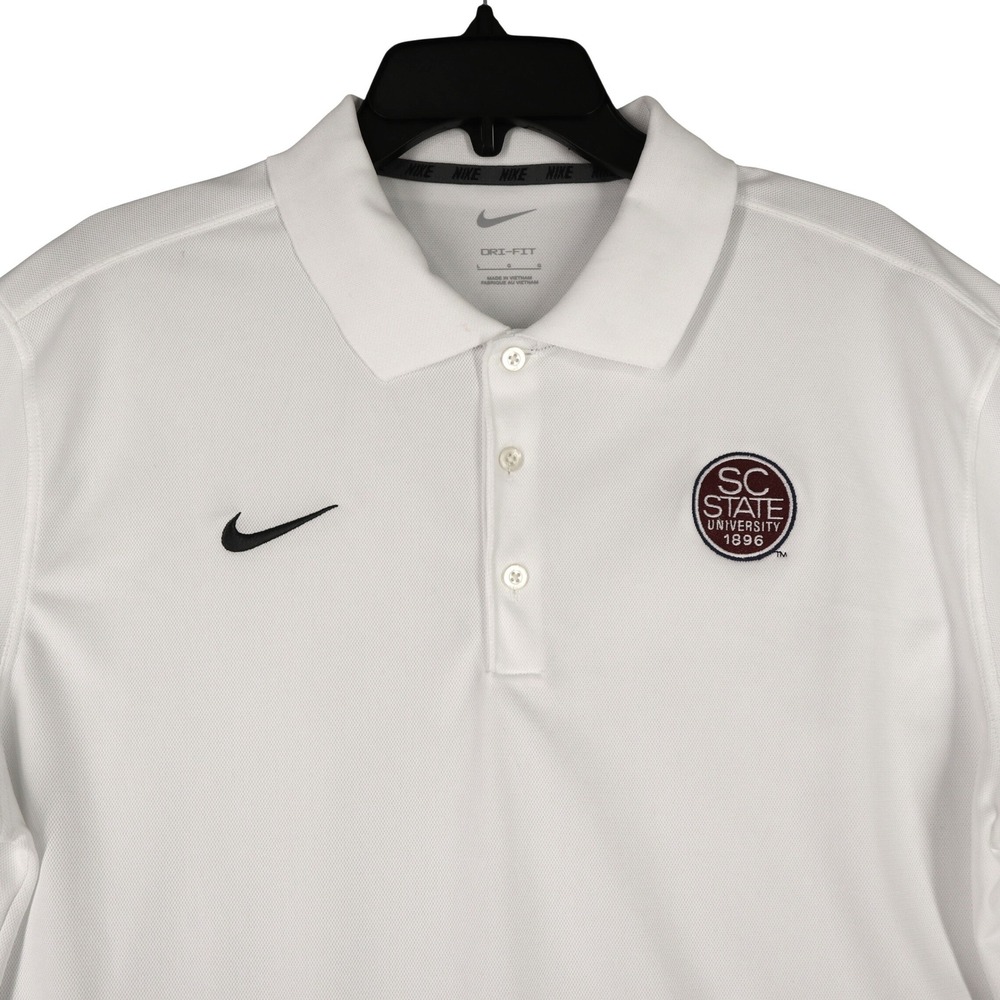 Nike Dri-FIT Varsity South Carolina State Bulldogs Performance Golf Polo Mens L